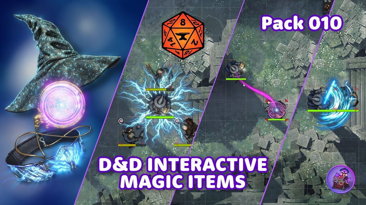 D&D Interactive Magic Items | Pack 010 | Foundry VTT