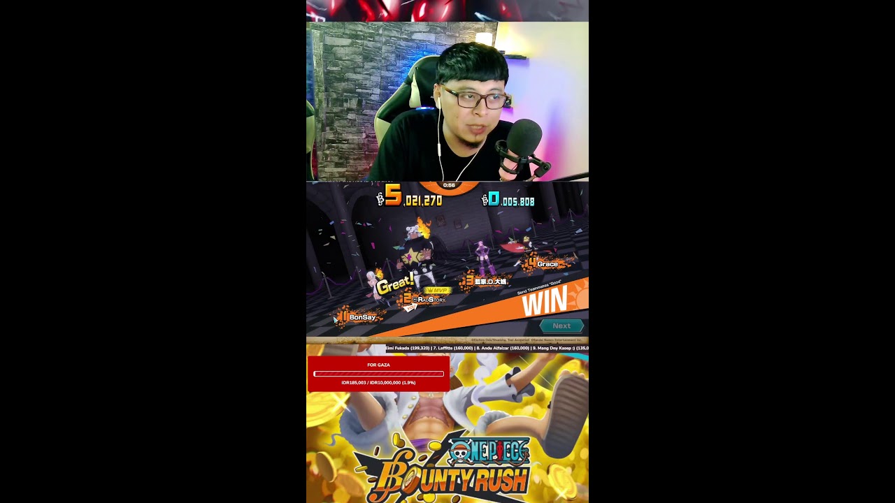 🔴 LIVE VERTICAL (ONE PIECE BOUNTY RUSH)