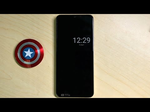 Screen saver clock on Vivo Y16 Android 12