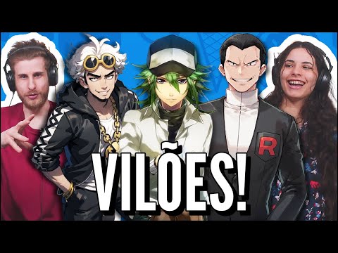CHRONO TROUXE OS VILÕES DE POKÉMON! - VILÕES E GUZMA (JOVENS REAGEM)