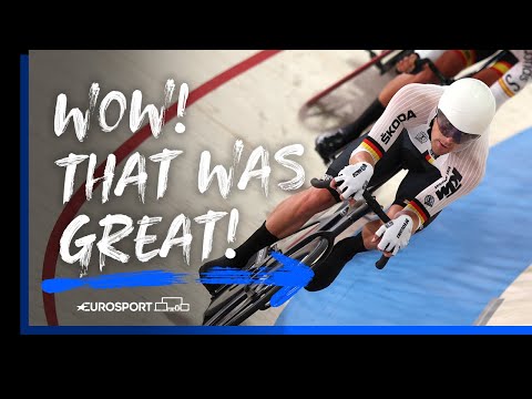 Masterclass of Germany in Men's Madison final  | 2022 European Championships | Eurosport
