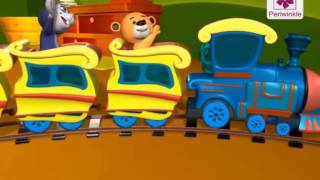Engine, Engine Number Nine | 3D English Nursery Rhyme for Children | Periwinkle | Rhyme #59