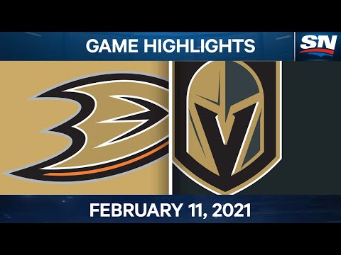 NHL Game Highlights | Ducks vs. Golden Knights - Feb. 11, 2021