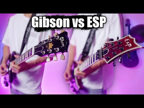 Gibson Guitar vs ESP Guitar