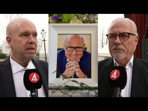 Vännernas farväl till Ingvar Oldsberg: "Han var den mest positiva m… | TV4Nyheterna | TV4 & TV4 Play