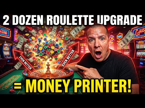 I Made the "NO LOSE" 2 Dozen Roulette Strategy… Even BETTER! 😱   DAY 69   #roulette