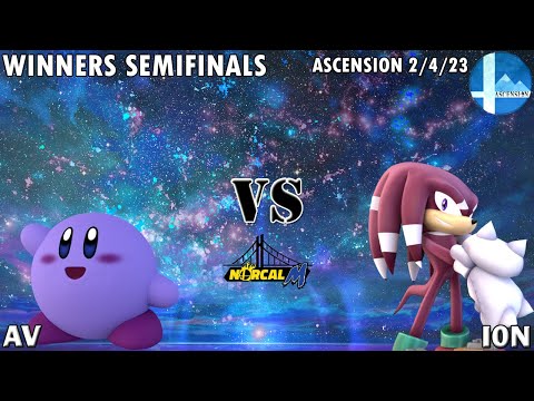 "Ascension 2/4/23" - Av (Kirby) v. I0N (Knux) - Winners Semis