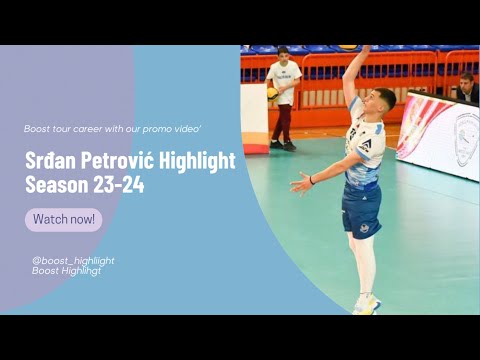 Srđan Petrović #15 || OK Jedinstvo BP || Season 23-24 || Highlight