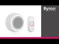 Byron - Kit campanello Wireless -DBY-23511 + DBY-23512