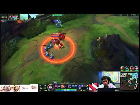 QTV Top lane Kassadin vs Malphite | 22/09/2015