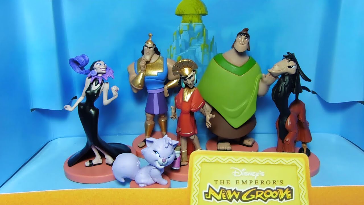 Disney The Emperor's New Groove Figure Play Set – 20th Anniversary