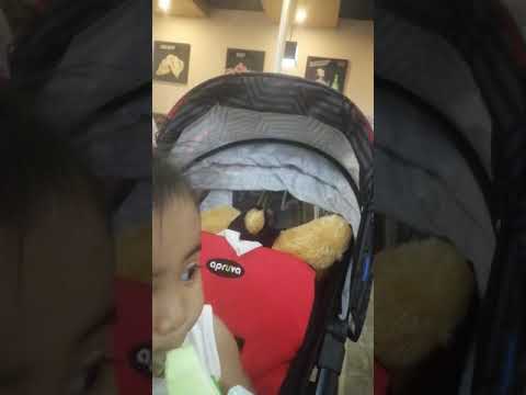 Iza eating ice cream