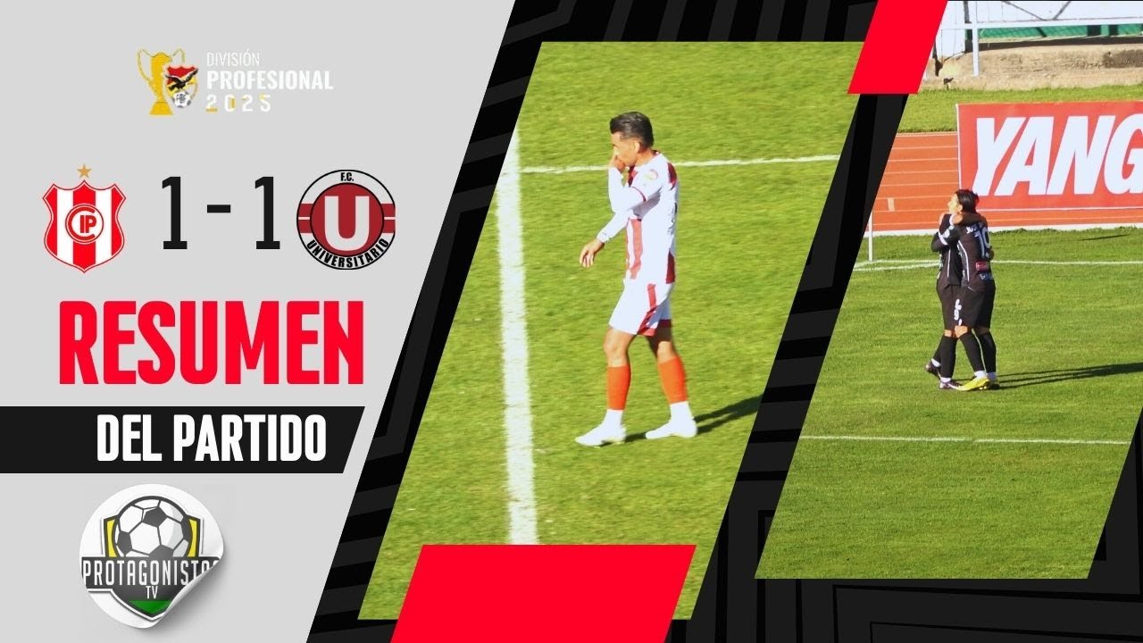 Miniatura del partido Independiente Petrolero vs Universitario de Vinto