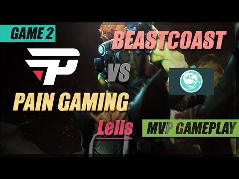 Lelis MVP Gameplay | paiN Gaming vs beastcoast | Game 2