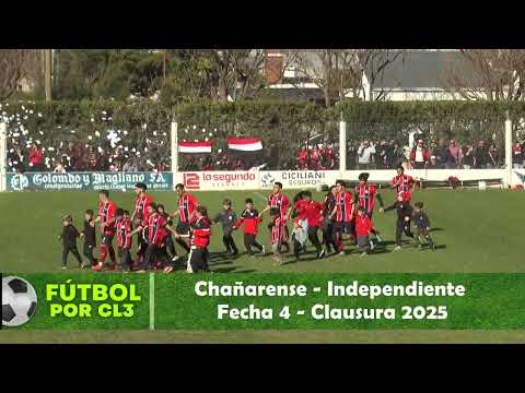1º División: Chañarense 1-0 Independiente / Fecha 4 (Clausura) / Liga Interprovincial / 24/08/25