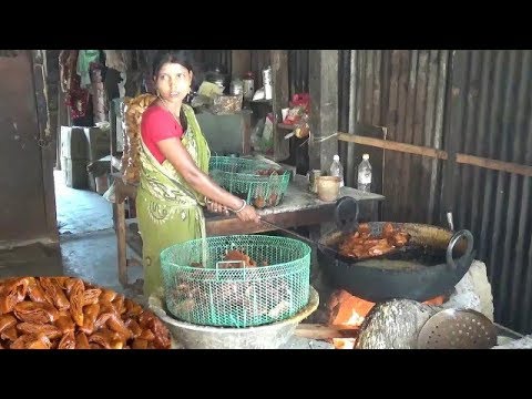 Khaja Sweet (Chiroti Pastry) Full Preparation | Village Couple Working Together | Indian Street Food Video