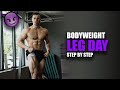 FULL Home Leg Workout in 40 Minutes | Day 3 of Training