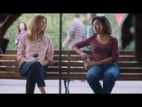 Greys Anatomy 22x02 Meredith gives Maggie mom advice 