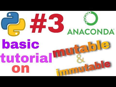 3 Basic Python Tutorial In Hindi Mutable And Immutable In Python In Hindi