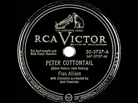 1950 Fran Allison - Peter Cottontail