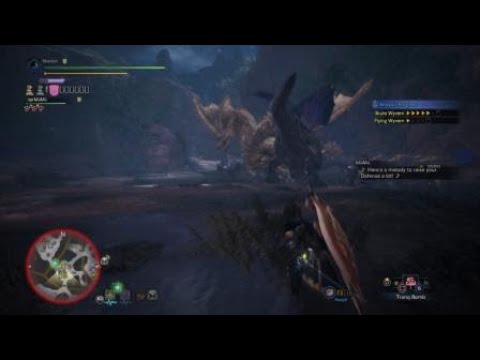 Fulgur Anjanath vs Diablos Turf War | Monster Hunter World Iceborne