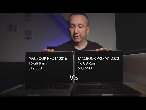 Macbook Pro I7 2016 VS Macbook Pro M1 2020