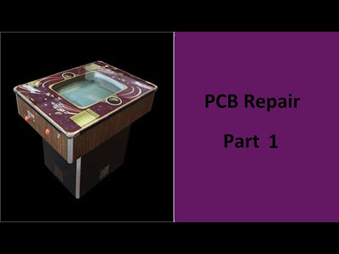 1980 Taito Moon Lander Arcade PCB Repair Part 1 of 2