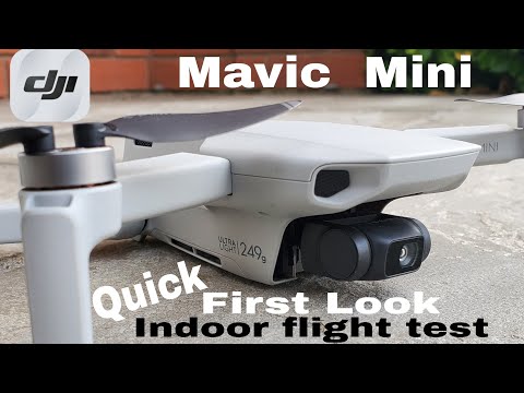 dji Mavic Mini Review and indoor (Flight Test) dji Spark Comparison
