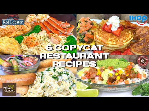 6 COPYCAT RESTAURANT RECIPES FROM SCRATCH!