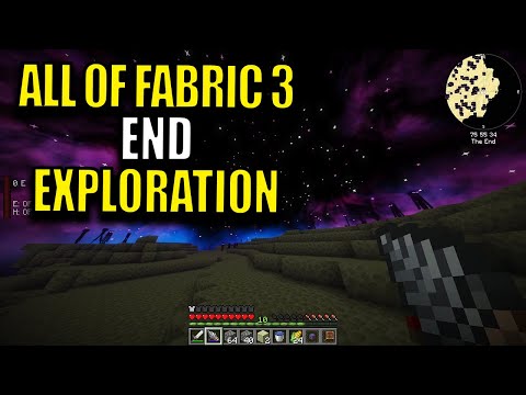 Ep12 End Exploration - Minecraft All of Fabric 3 Modpack