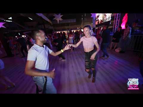 Arun bachatero & Alina Chiru - salsa social dancing @ Adris Old Tobacco Factory, CSSF19