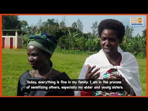  Indigenous women in Burundi commit to promoting family planning