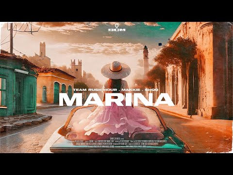 Team Rush Hour x Makkie x Shqq - Marina (Official Lyric Video)