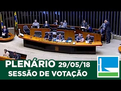 PLENÁRIO - Sessão Deliberativa - 29/05/2018 - 16:02