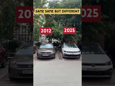 Volkswagen Jetta 2012 vs Volkswagen Virtus 2025 Front Looks ||