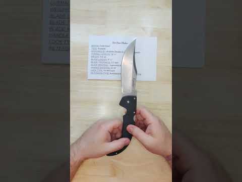 Your new EDC knife... The Verdict by Cold Steel!!