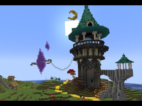 [Minecraft Survival Timelapse] ✨ Wizard Tower 🌙