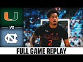 Miami Vs North Carolina Full Game Replay 2024 25 ACC Men S Basketball