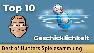 Top 10 Geschicklichkeitsspiele - Best of Hunters Brettspiel-Sammlung