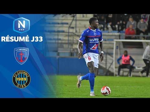 J33 I US Concarneau – FC Chambly-Oise (4-0), le résumé | National FFF 2021-2022