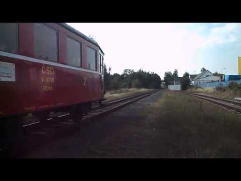 Jízdy historické soupravy během Císařského dne v Kadani - Chomutov a okolí, 24. 8. 2013