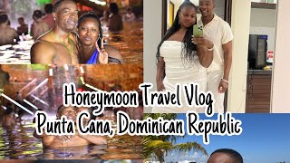 Honeymoon Travel Vlog | Punta Cana Dominican Republic | TRS Cap Cana | Black Couple Vlog