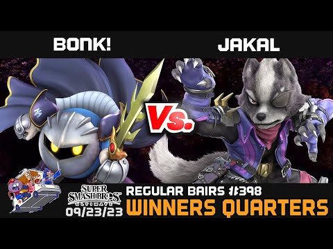 Regular Bairs #398 - SSBU - Winners Quarters - BONK! vs. Jakal