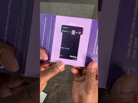 Best FD Credit Card | SBM ZET CREDIT CARD UNBOXING | Build 750+ Credit Score