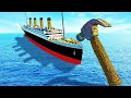 Titanic Vs Giant Spinning Hammer Teardown