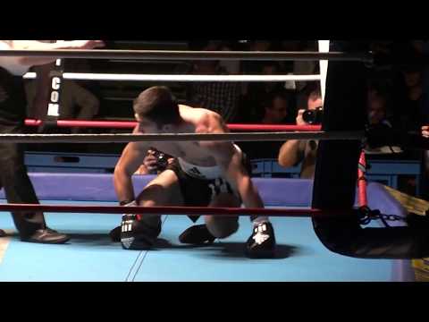 Laid Douadi Vainqueur par KO Gala d'Hénin Beaumont 05/11/2016