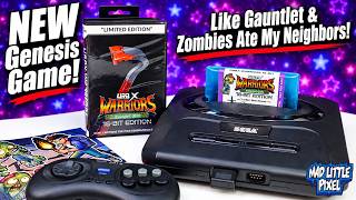 This NEW Sega Genesis Game Is Like Gauntlet Meets Zombies Ate My Neighbors!
