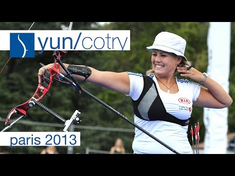 Yun Ok Hee v Cyrielle Cotry – recurve women's quarterfinal | Paris 2013 Archery World Cup Final