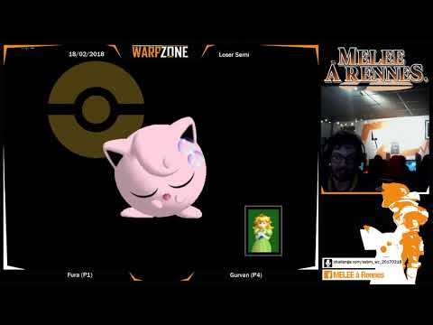 Warpzone Melee - Fura (Falco, Rondoudou) Vs. Gurvan (Peach, C.Falcon, Fox) - Losers Semis