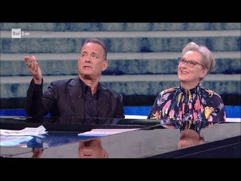 Meryl Streep e Tom Hanks (1^ parte) - Che tempo che fa 14/01/2018